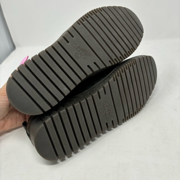 NWT Dansko Linley Burnished Calf Black Leather Slip On Shoe Size 36 6 - Picture 6 of 6